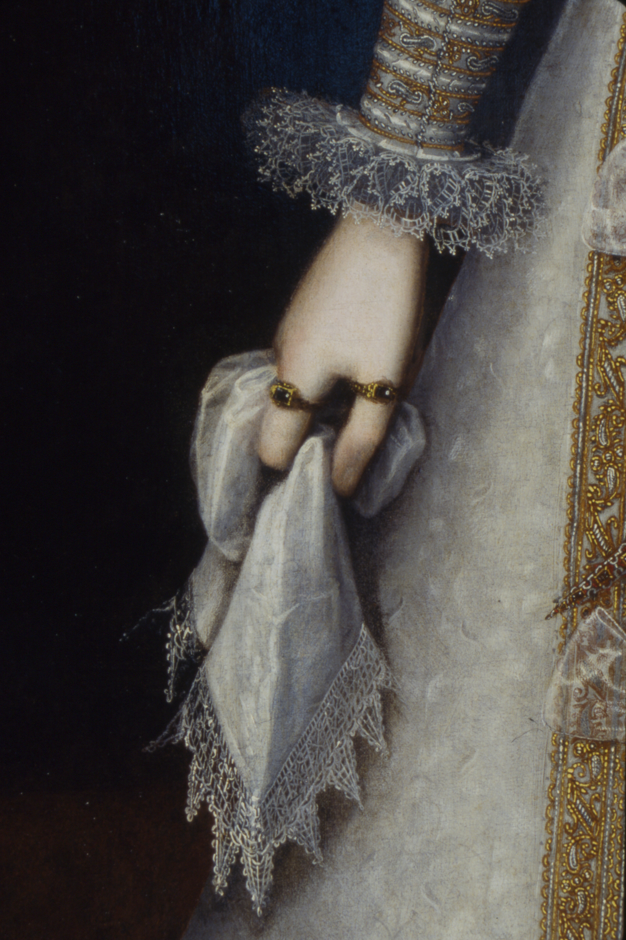 Margaret of Austria, Queen of Spain | Kress Paintings Conservation